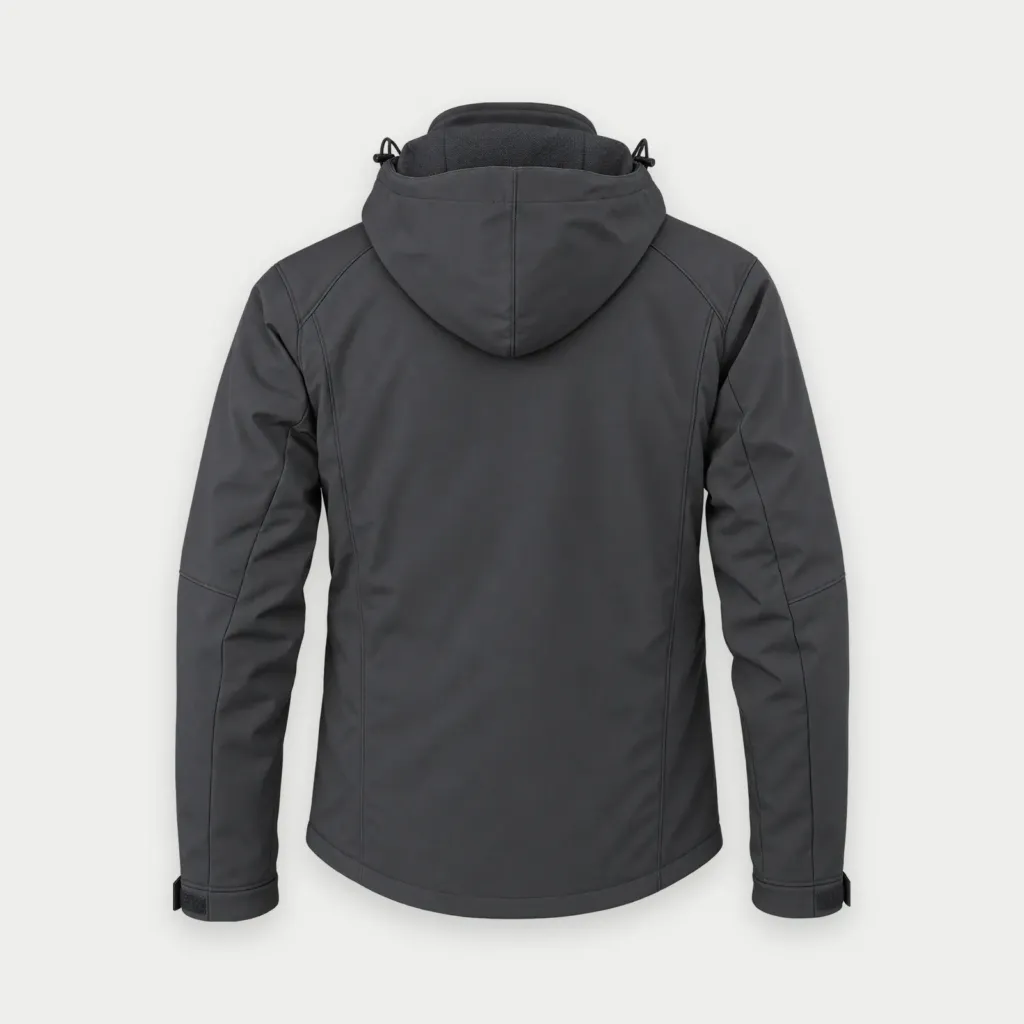 Chaqueta con capota · espalda